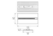 Load image into Gallery viewer, Blue Halo 2x4 UVC Flat Panel Size Diagram