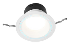 Load image into Gallery viewer, Blue Halo UVC 8 Round Recessed Downlight w/ Integral J-box Side Bottom On Mount