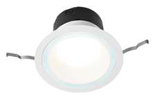 Load image into Gallery viewer, Blue Halo UVC 8 Round Recessed Downlight w/ Integral J-box Side Bottom On Mount
